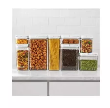 Member's Mark Fliplock Containers Set 8 Pieces, BIG SALE!!