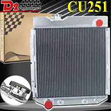 4 Row Radiator For 1960-66 Ford Falcon Mustang Ranchero Econoline Mercury Comet