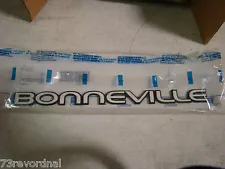 GM 20694476 Pontiac Bonneville Name Plate Door Tailgate End Panel 1987-1991 (For: 1988 Pontiac Bonneville SSE)