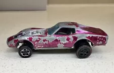 ð¥ Hot Wheels Redline RARE Creamy Pink Custom Corvette! $5 Starting Bid!