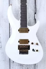 ESP LTD H3-1000FR Solid Body Electric Guitar with Floyd Rose Snow White Finish