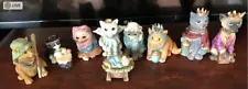 cat nativity set for sale