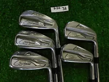 Titleist 718 AP2 Forged Irons 6-P AMT Black S300 Stiff Steel