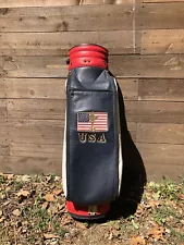 RYDER CUP At The BELFRY Team USA Golf Bag 1993 with Bag Cover