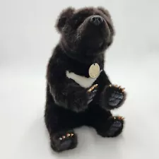 Realistic Stuffed Teddy Bear Cub 17" Collectible 1/1 Handmade by Yulia Kozub