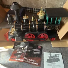 Vintage Jim Beam Beams Grant Locomotive decanter with original box.Empty