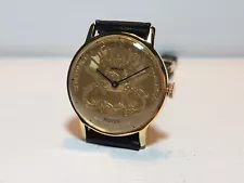 ROYCE "20 DOLLARS COIN" Wrist Men Watch - RARE FOR COLLECTORS!!!!