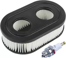 Air Filter Spark Plug Kt For Troy-Bilt Walk-Behind Mower TB110 TB115 TB200 TB230