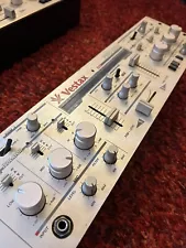 Pair of VESTAX PMC-250 & PMC-250R Rotary DJ Mixers — Vintage Rare