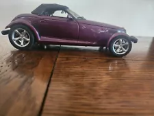 Danbury Mint 1997 Plymouth Prowler Purple 1:24 W/Certificate Papers