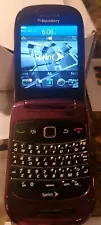 BlackBerry Style 9670 Flip Phone (Sprint) - Purple