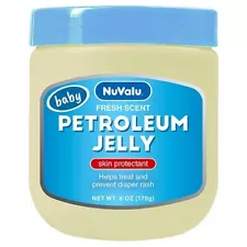 Nuvalu Petroleum Jelly Baby Fresh Scent 6 Oz Facial BABY FRESH SCENT for sale!