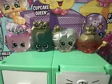 Shopkins Gemma Stone Exclusive Set of 4 Rosie Ruby Emma Emerald FREE SHIPPING