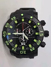 Invicta Sea Base Men's Chronograph Watch 14250 54mm Black Titanium