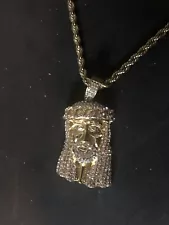 Jesus Piece Pendant & Chain