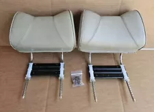 BMW E23 735i E28 535i E21 320i Rear Seat Headrests / Brackets and Hardware