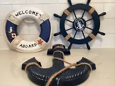 BEACH DECOR ITEMS SET/3