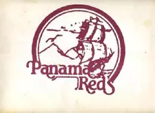 Panama Reds Restaurant Menu Conch Fritters Chowder & Salad South Florida 1970's