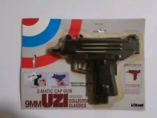 Vintage Larami 9mm Uzi Z-matic Cap Gun