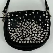 Kippy's Swarovski Rhinestone Purse Belt Pouch Cross Body Studded Bling