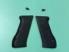 USED FACTORY IMI “BABY” DESERT EAGLE BLACK PLASTIC GRIPS SCREWS JERICHO 941