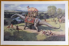 Signed Limited Edition Print "The Excursion" by James Gurney