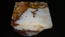 LARGE OLD POLKA DOT AGATE THICK SLAB 2 POUNDS OREGON