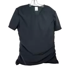 Men's 2X Girdle T-Shirt Chest Binder Concealer Compression Black Microfiber