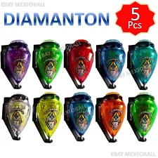 Five Mexican Trompo DIAMANTON Spin Top Peonza Toy 5 p Cometa Random Color MEXICO