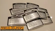 Mercedes Sticker AMG C36 WA0015843138 AMG M104 C36 W202 New