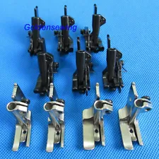 10 SETS PIPING & WALKING FOOT with R & L EDGE GUIDE for JUKI DNU-1541,241 LU-563