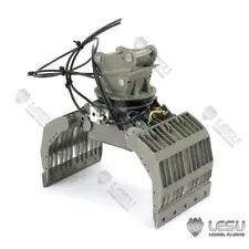 Metal Claw Grab Grapple for 1/14 RC LESU Hydraulic PC360 AoueET26L Excavator