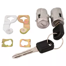 Door Lock Cylinder Set With Keys & Clips For 2001-2006 CHEVY SILVERADO TAHOE (For: 2001 Chevrolet Tahoe)