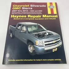 Haynes 24067 Repair Manual for Chevrolet & GMC Pick-ups (2007-2013) 2WD & 4WD