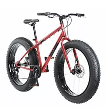 Mongoose Dolomite Fat Tire Bike - Red/Blue