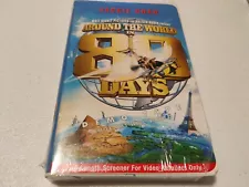 Around the World in 80 Days VHS 2004 Disney Demo Tape Jackie Chan Rare