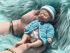 7 Inch Mini Reborn Baby Doll Full Body Silicone Dolls Surprise Toys For Children