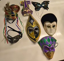 Costume masks, Mardi Gras and masquerade styles