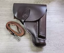 Bulgarian Holster For MAKAROV Pistol & Cleaning Rod Stamped "10" In Circle