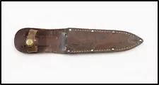 Vintage CASE S SPORTSMAN hunting knife pig sticker OLD SHEATH ONLY 1930-1940