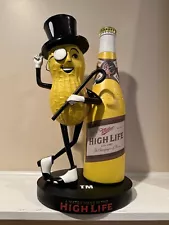 Planters Mr. Peanut Miller Lite 18' Figurine Statue - New, Rare Promo Item