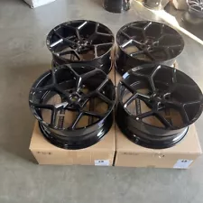 20x9 Rep Z28 Style fit Camaro 5x120 35 Black Wheels Rims Set(4)