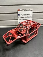 AXIAL 1/10 Red Bare Plastic Tube Chassis Cage Buggy SCX Crawler Bouncer Frame