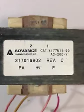 Transformer HIgh Voltage Avance Tranformer Co. 120V 60Hz