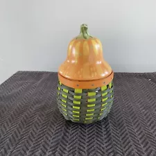 Longaberger Collectors Club Gourd Basket & Lid