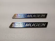 Honda Civicr Mugen Rr Rear Wing Titanium Emblem Out Of Print Fd2