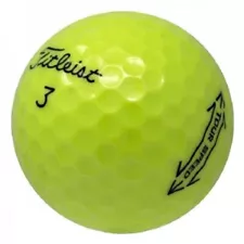 48 Titleist Tour Speed Yellow Mint Used Golf Balls AAAAA *In a Free Bucket!*