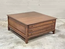 Bob Timberlake Lexington Solid Cherry Wood Square Top Coffee Table