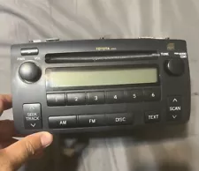 Toyota Corolla 2005 FACTORY RADIO Tested Working