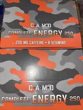 24 Camo Complete Energy, 250 2oz Shots, BB 2023, Blood Orange Free Shipping Mm20